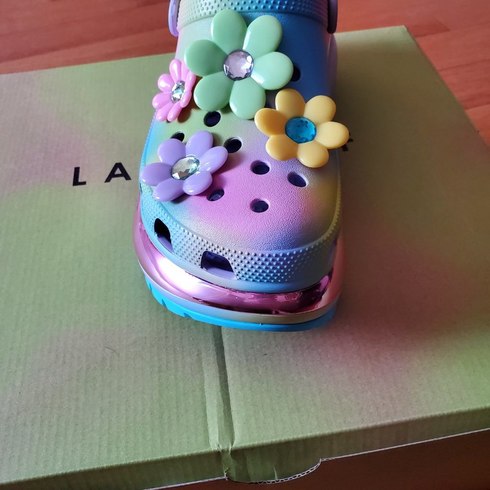 CROCS X LAZY OAF LIM ED MEGA CRUSH WOMEN'S SIZE - Picture 5 of 8